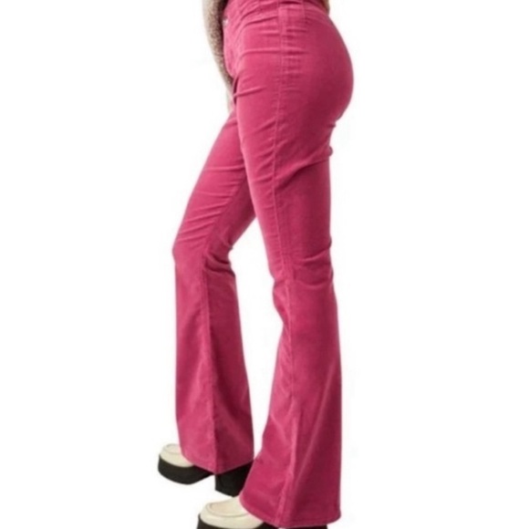 We The Free Pink Flare Jeans - Picture 3 of 8